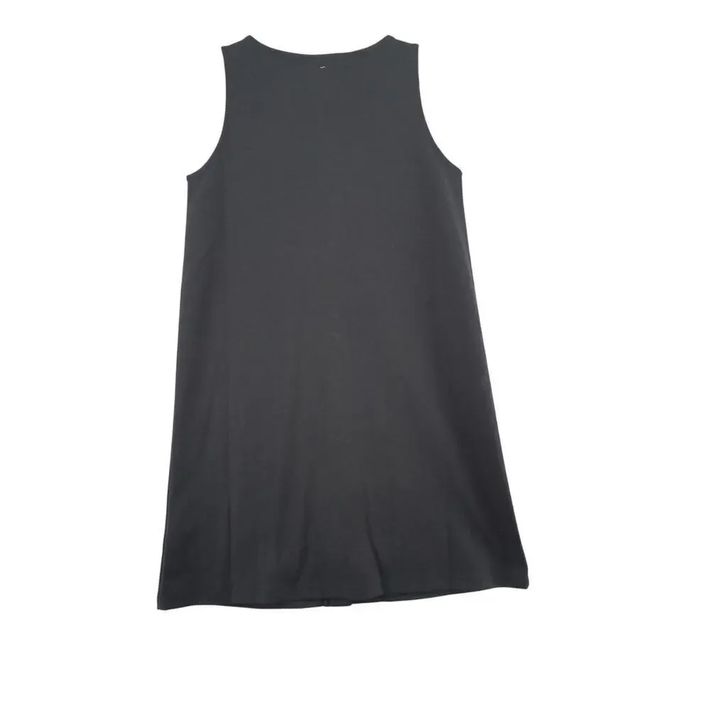 GAP Kids Black Ponte Jumper Dress Size M (8) | New With Tags